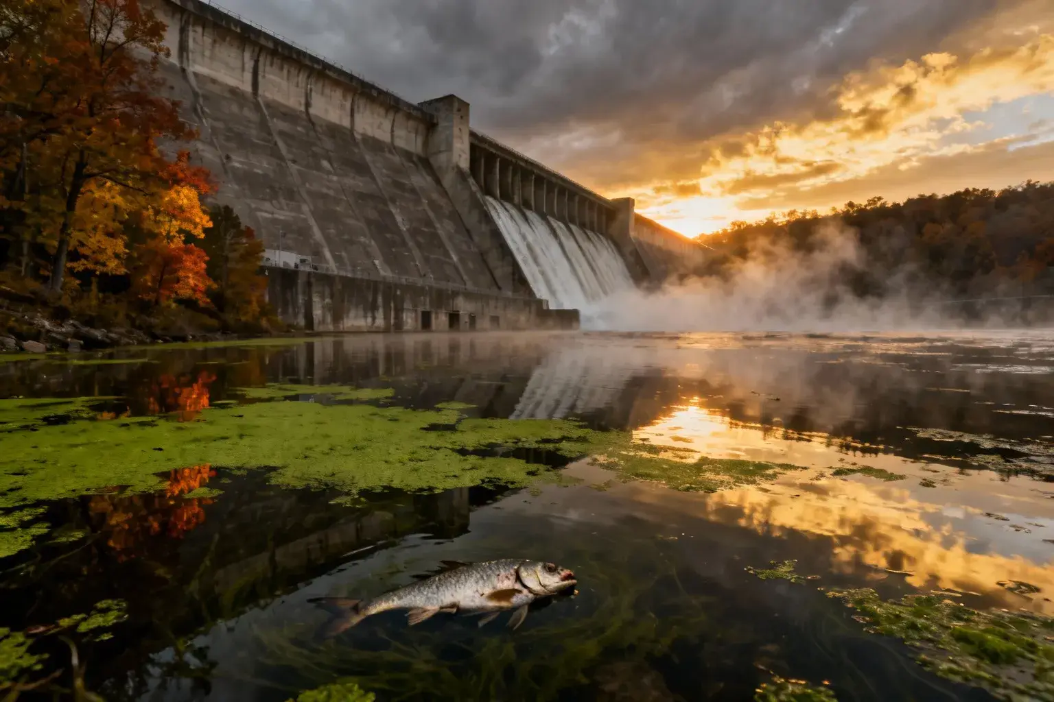 15 milliards investis dans les barrages français mais les poissons disparaissent de 18%
