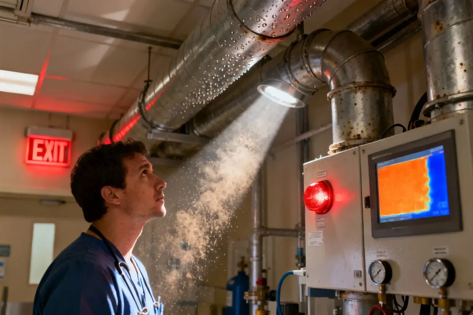 Les hôpitaux découvrent un problème majeur dans leurs systèmes de chauffage