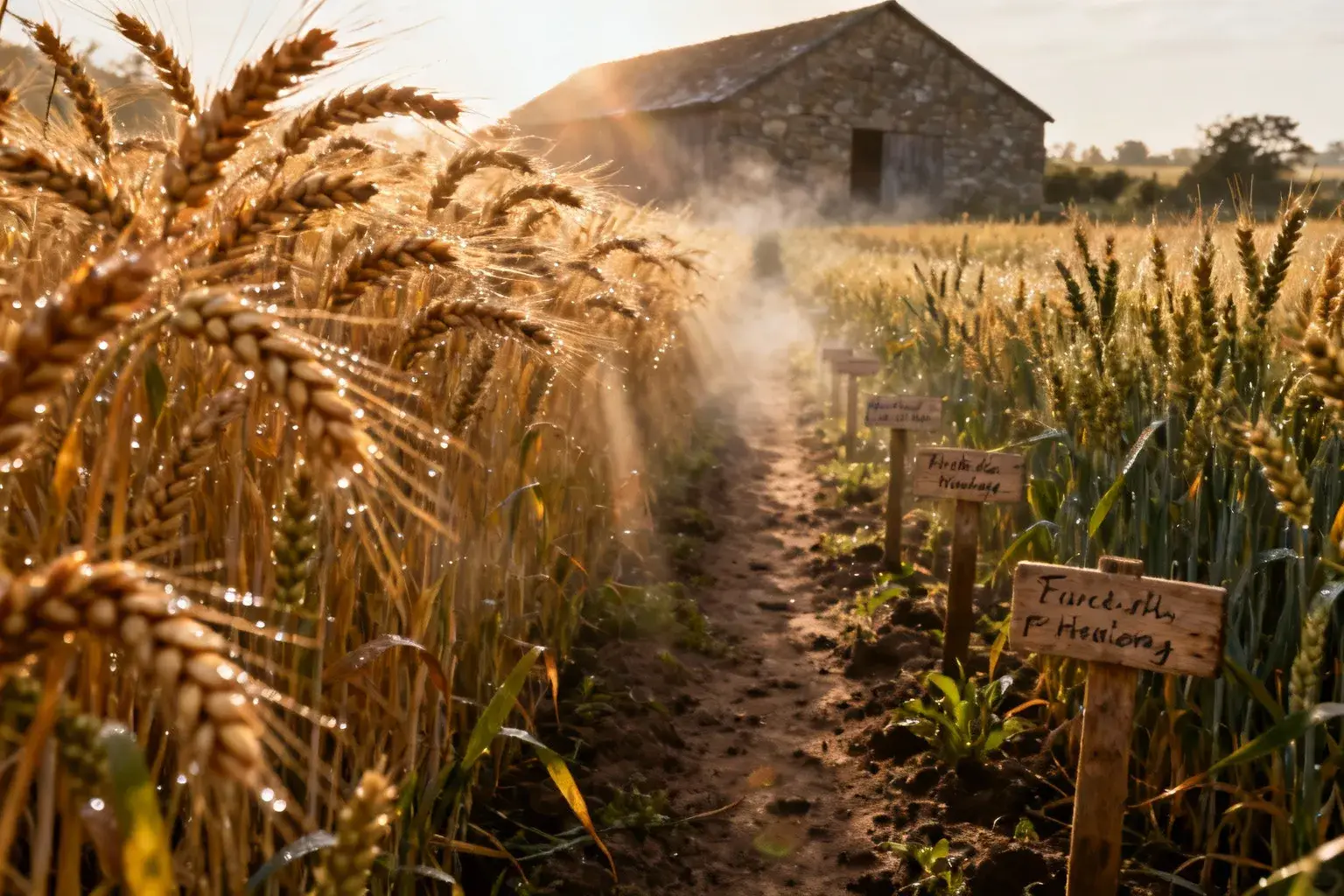 Ces blés cultivés depuis 800 ans deviennent illégaux en Europe dès 2002