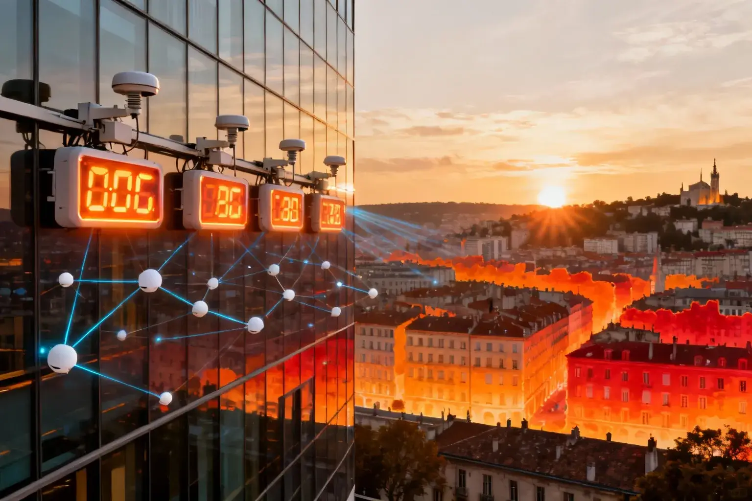 Cette méthode de 294 capteurs transforme Lyon en laboratoire climatique unique