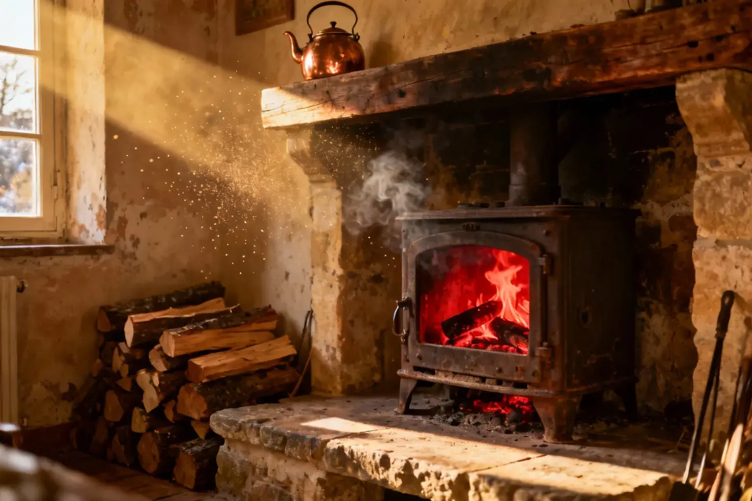 Cette amende de 450 euros menace 300 communes qui chauffent au bois cet hiver