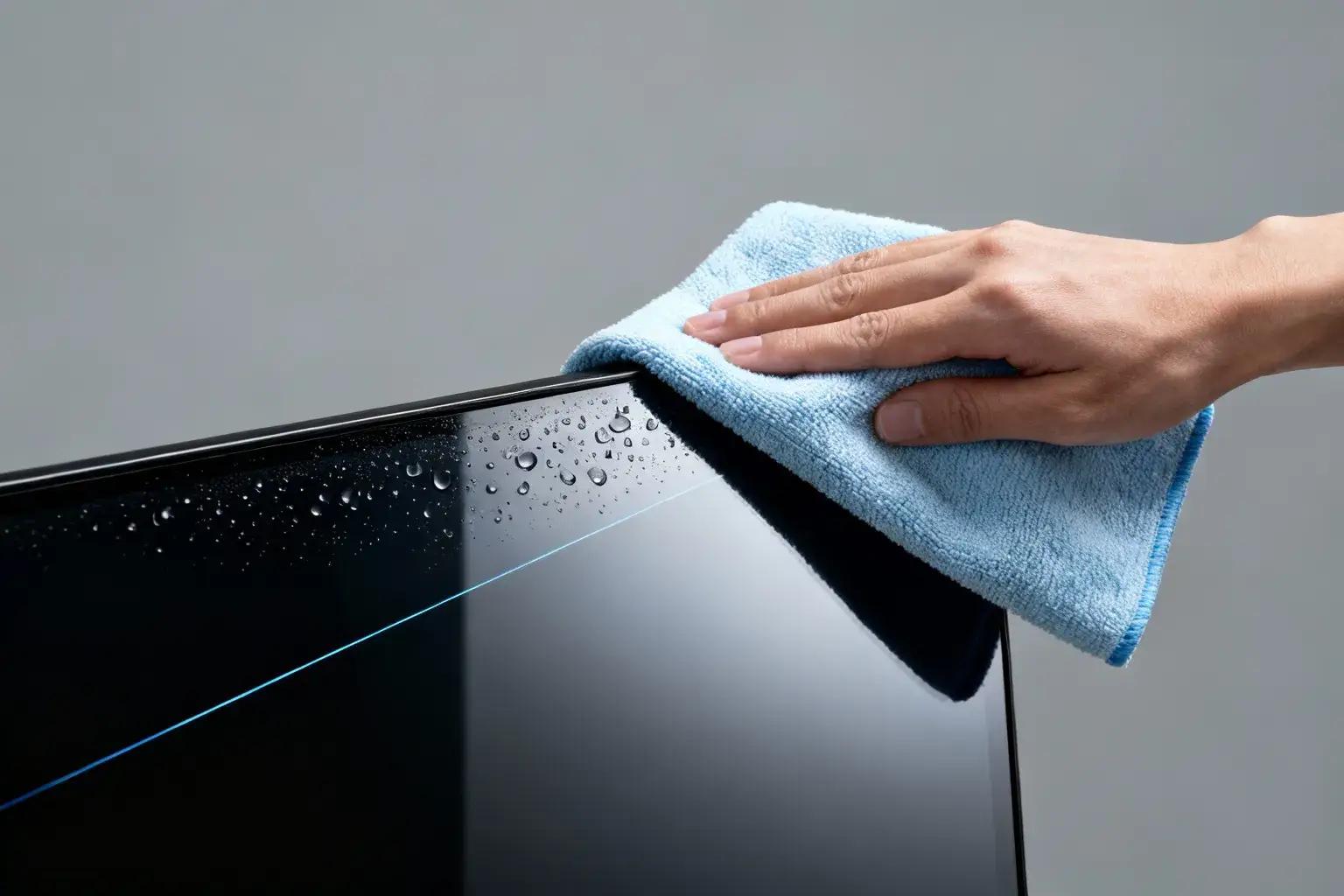 Un simple chiffon à 8€ nettoie votre TV 4K sans l’abîmer contrairement aux sprays