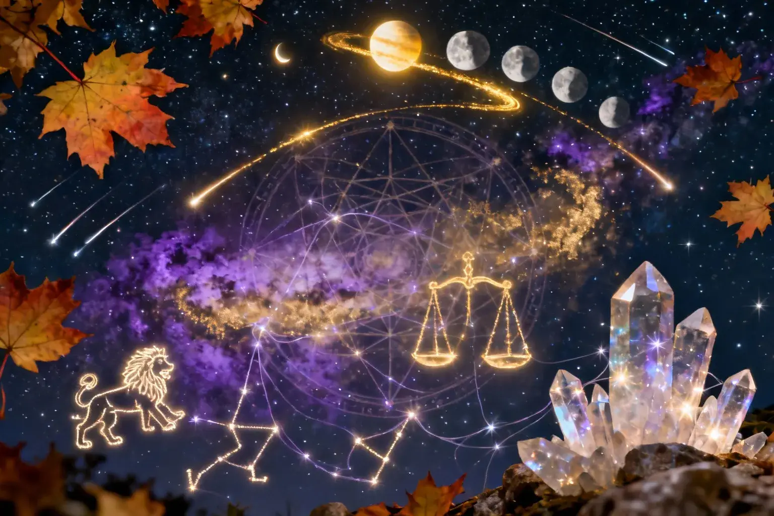 Cette convergence astrale d’automne guide les décisions de 6 signes jusqu’en décembre