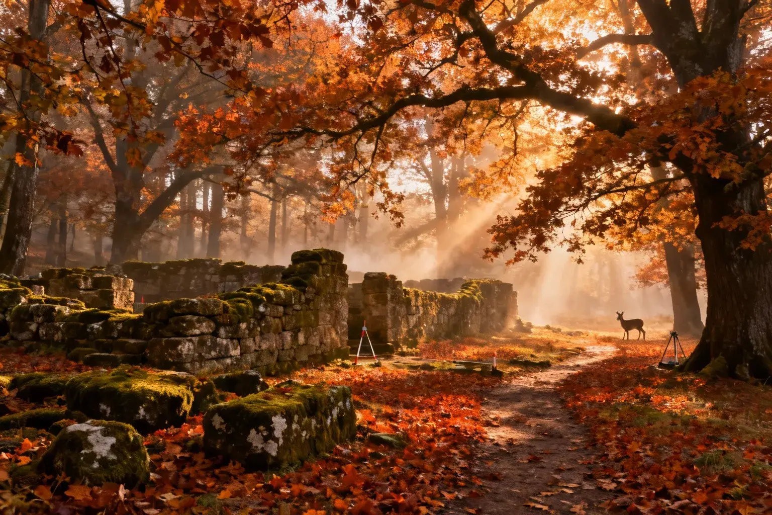 Cette forêt centenaire cache un village qui divise archéologues et écologistes