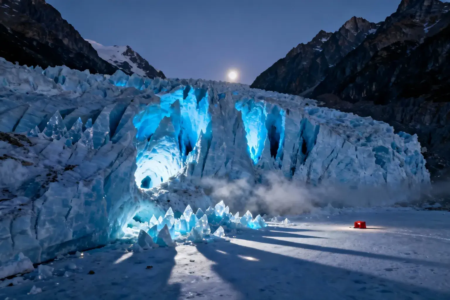 En octobre les glaciers chantent mais ces bruits cachent un danger mortel