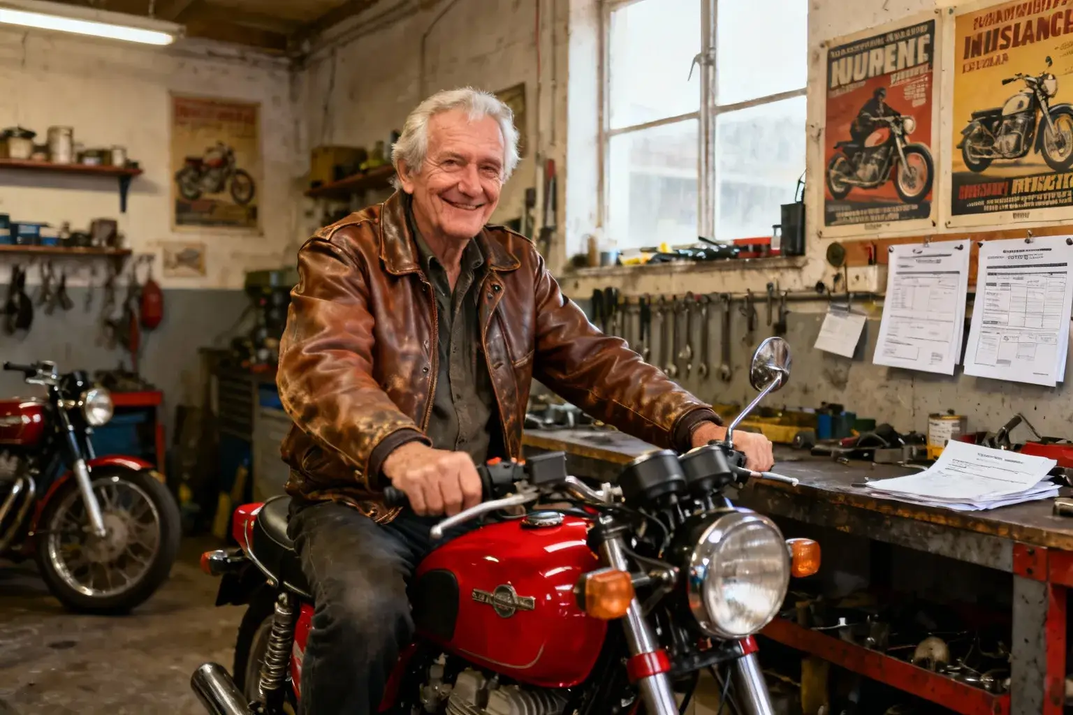 À 64 ans Michel perd son assurance moto mais cette astuce le sauve en 3 jours