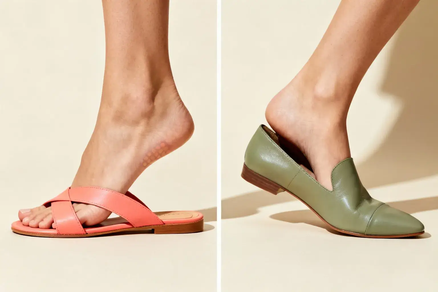 Cette période amplifie 90% des problèmes de pieds liés aux chaussures légères