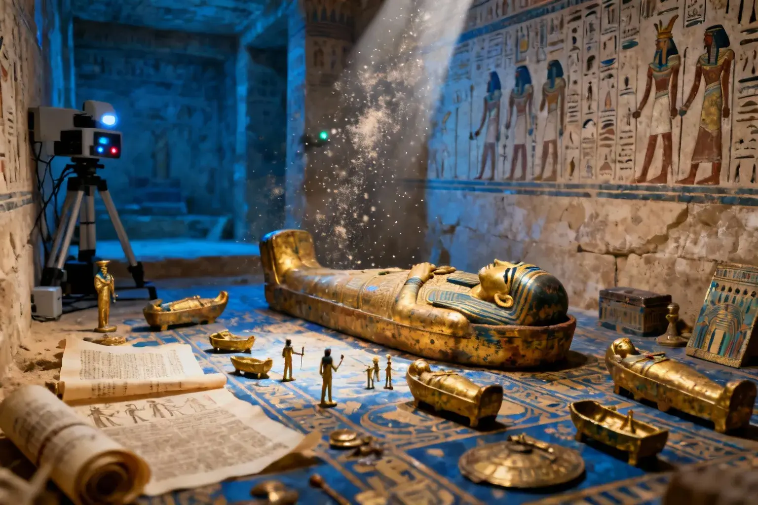 Cette chambre de 3200 ans divise 7 experts sur l’exploitation de ses artefacts